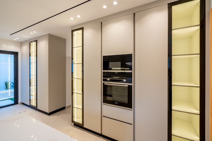Built-In Wardrobe Joinery &mdash; completed Crownstone villa renovation, Dubai