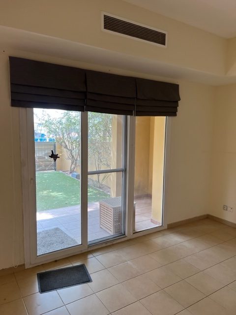 Palmera 4 villa terrace before renovation — original outdoor space